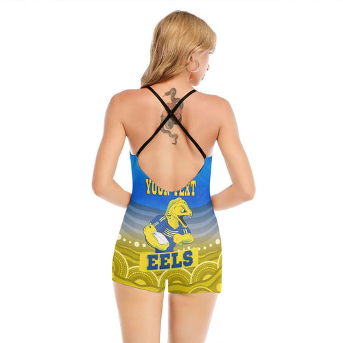 vibe-hoodie-clothing-custom-parramatta-eels-womens-backless-romper-with-black-straps