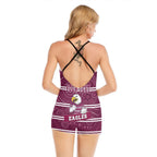 vibe-hoodie-clothing-custom-manly-warringah-sea-eagles-womens-backless-romper-with-black-straps