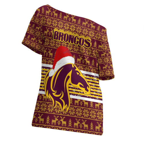 vibe-hoodie-clothing-brisbane-broncos-christmas-off-shoulder-t-shirt