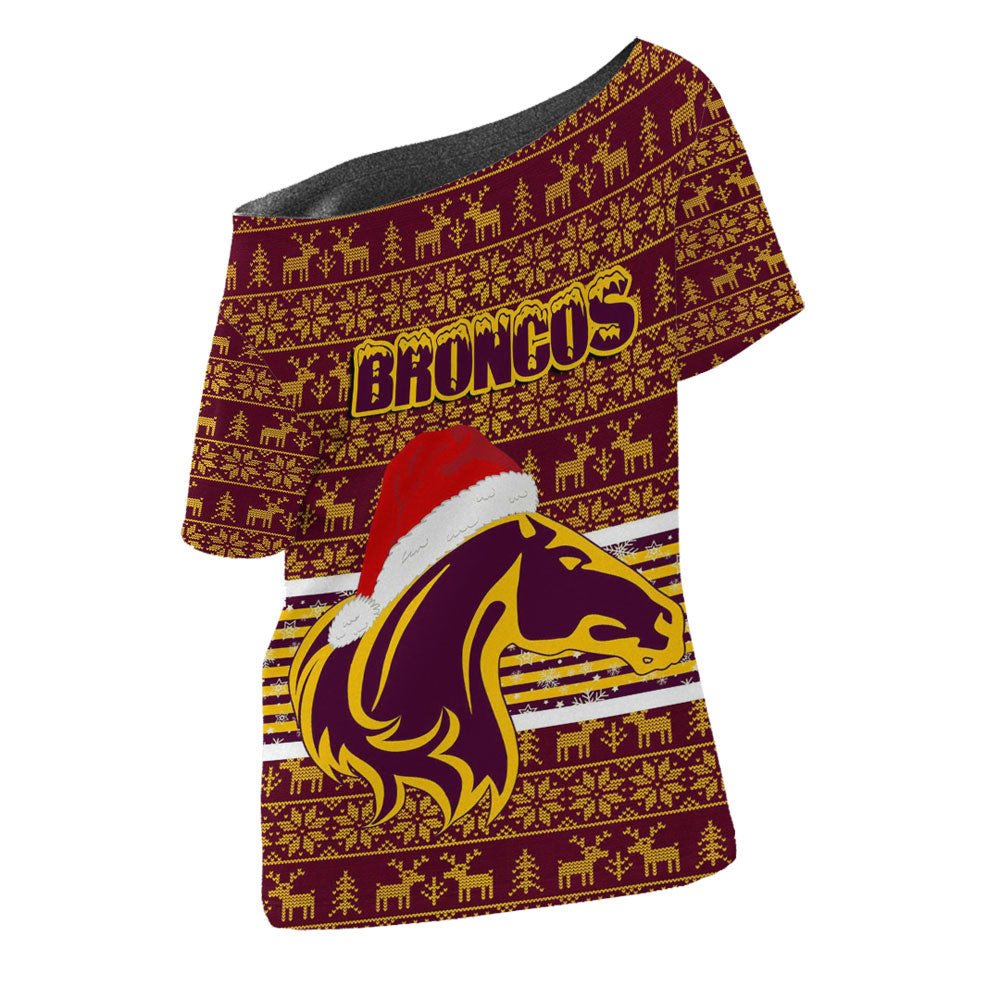 vibe-hoodie-clothing-brisbane-broncos-christmas-off-shoulder-t-shirt