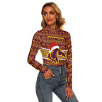 vibe-hoodie-clothing-brisbane-broncos-christmas-womens-stretchable-turtleneck-top