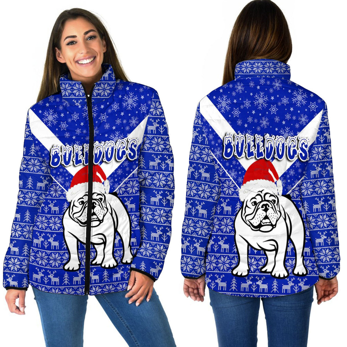 vibe-hoodie-clothing-canterbury-bankstown-bulldogs-christmas-women-padded-jacket