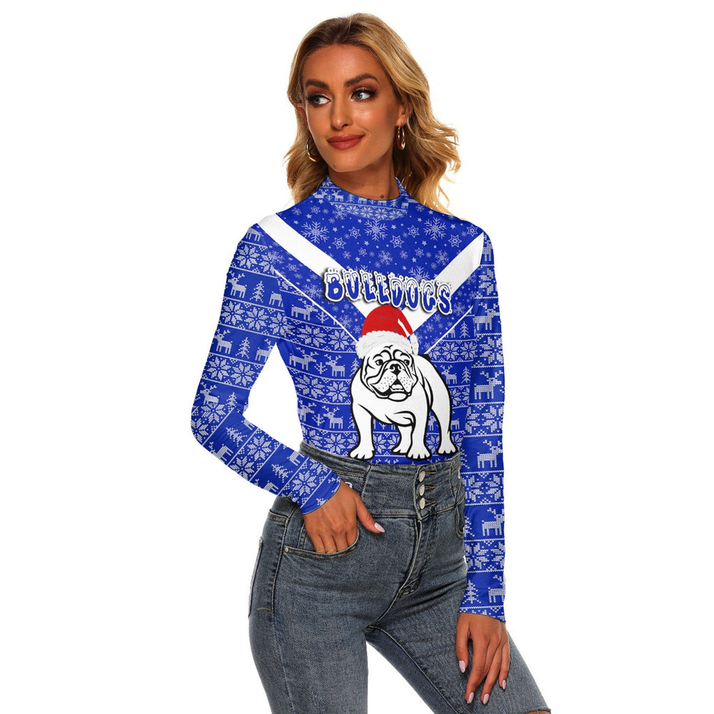 vibe-hoodie-clothing-canterbury-bankstown-bulldogs-christmas-womens-stretchable-turtleneck-top