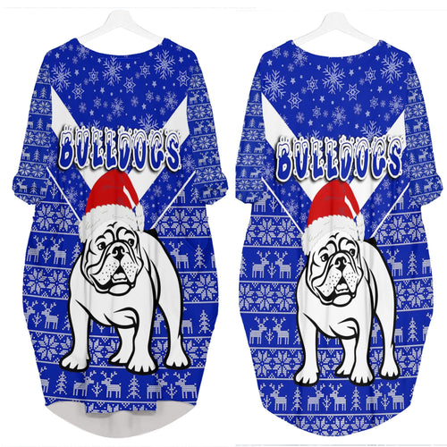 vibe-hoodie-clothing-canterbury-bankstown-bulldogs-christmas-batwing-pocket-dress