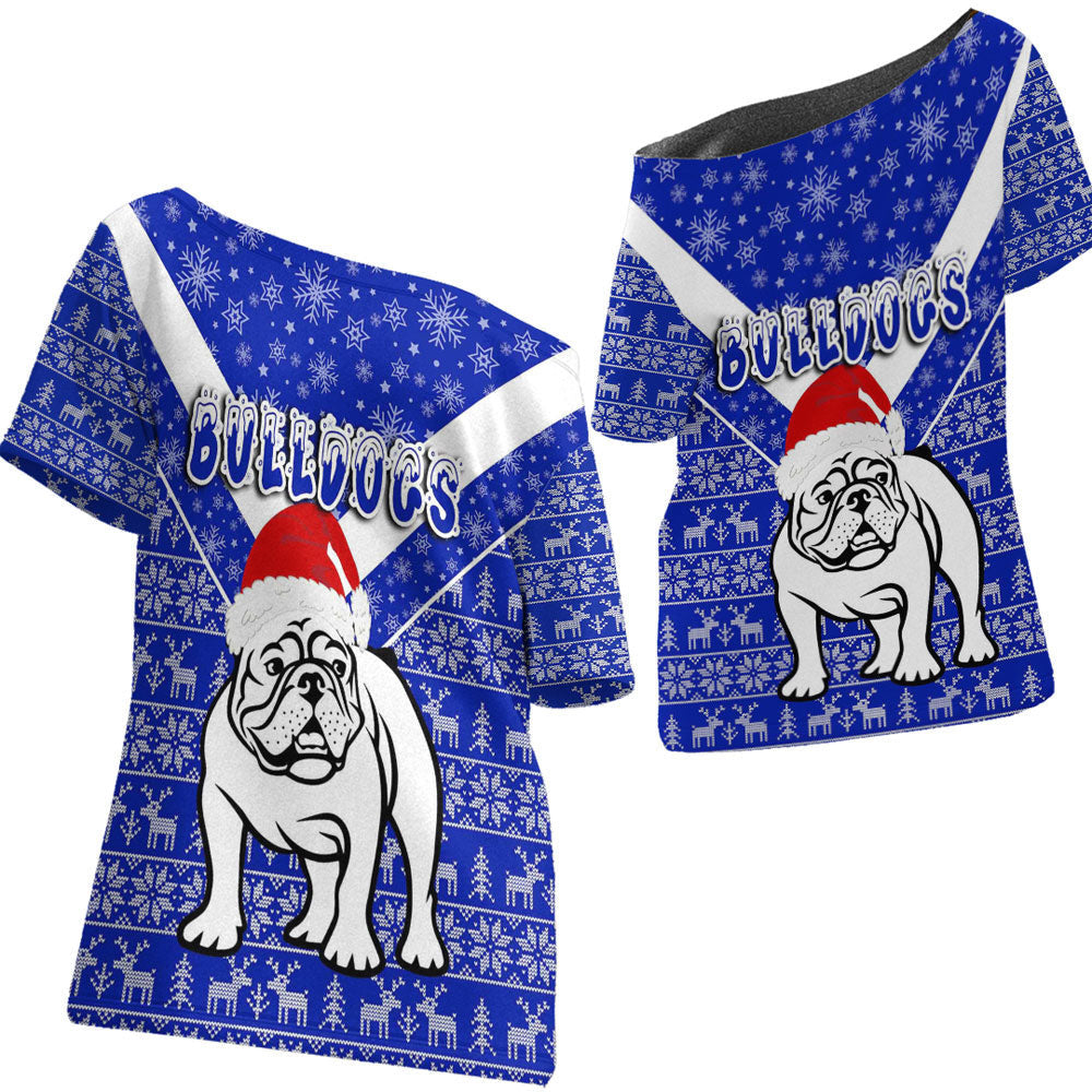 vibe-hoodie-clothing-canterbury-bankstown-bulldogs-christmas-off-shoulder-t-shirt