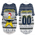 vibe-hoodie-clothing-north-queensland-cowboys-christmas-batwing-pocket-dress