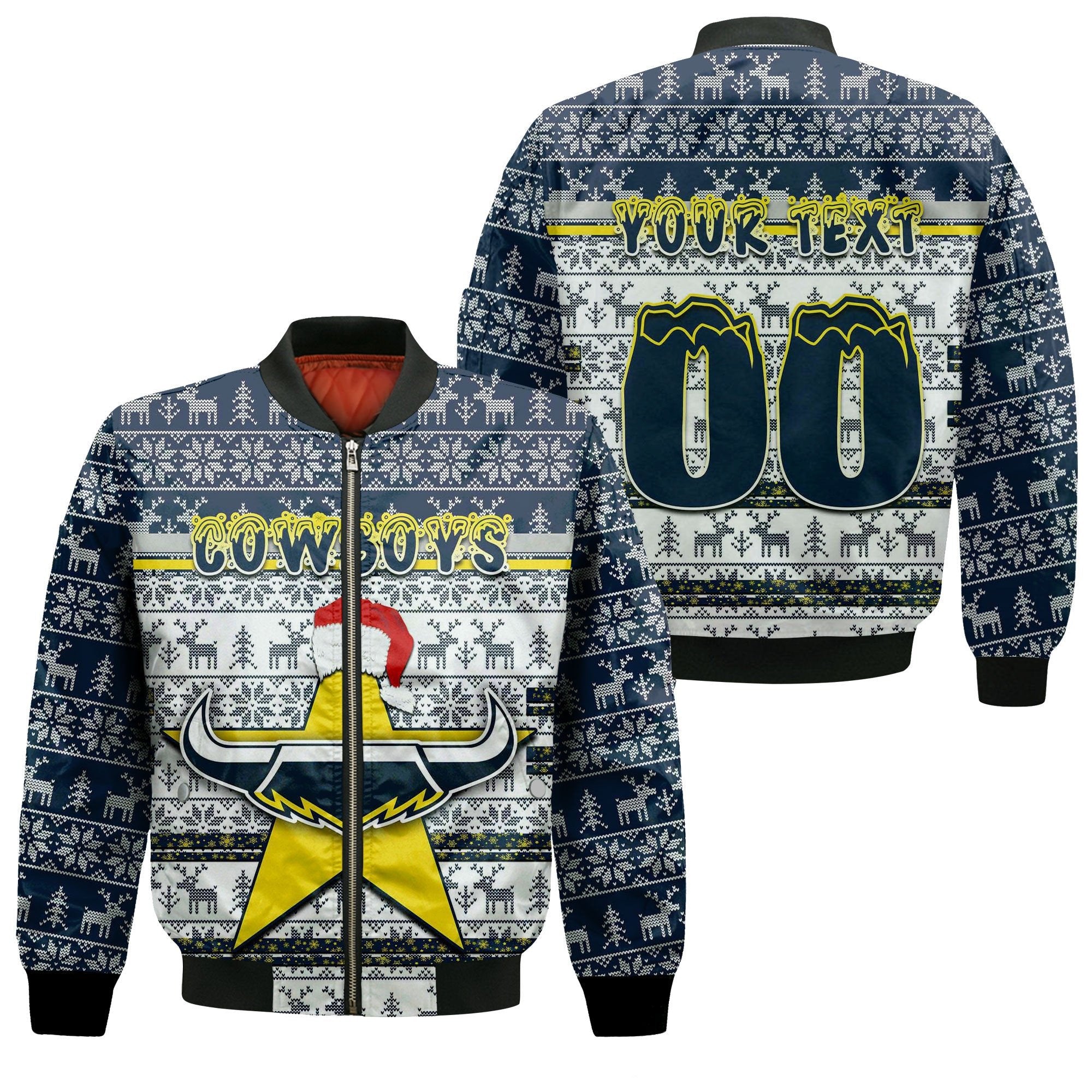 vibe-hoodie-jacket-north-queensland-cowboys-christmas-sleeve-zip-bomber-jacket