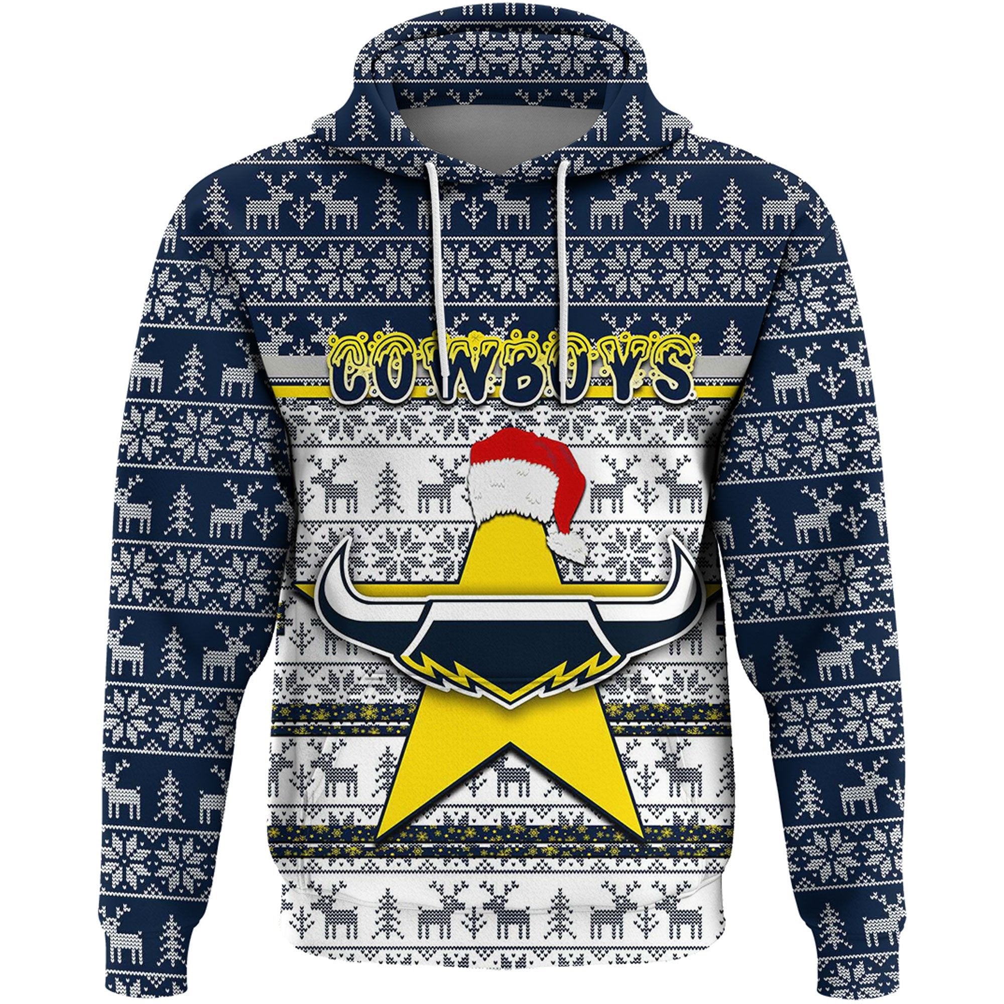 vibe-hoodie-clothing-north-queensland-cowboys-christmas-hoodie