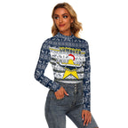 vibe-hoodie-clothing-north-queensland-cowboys-christmas-womens-stretchable-turtleneck-top