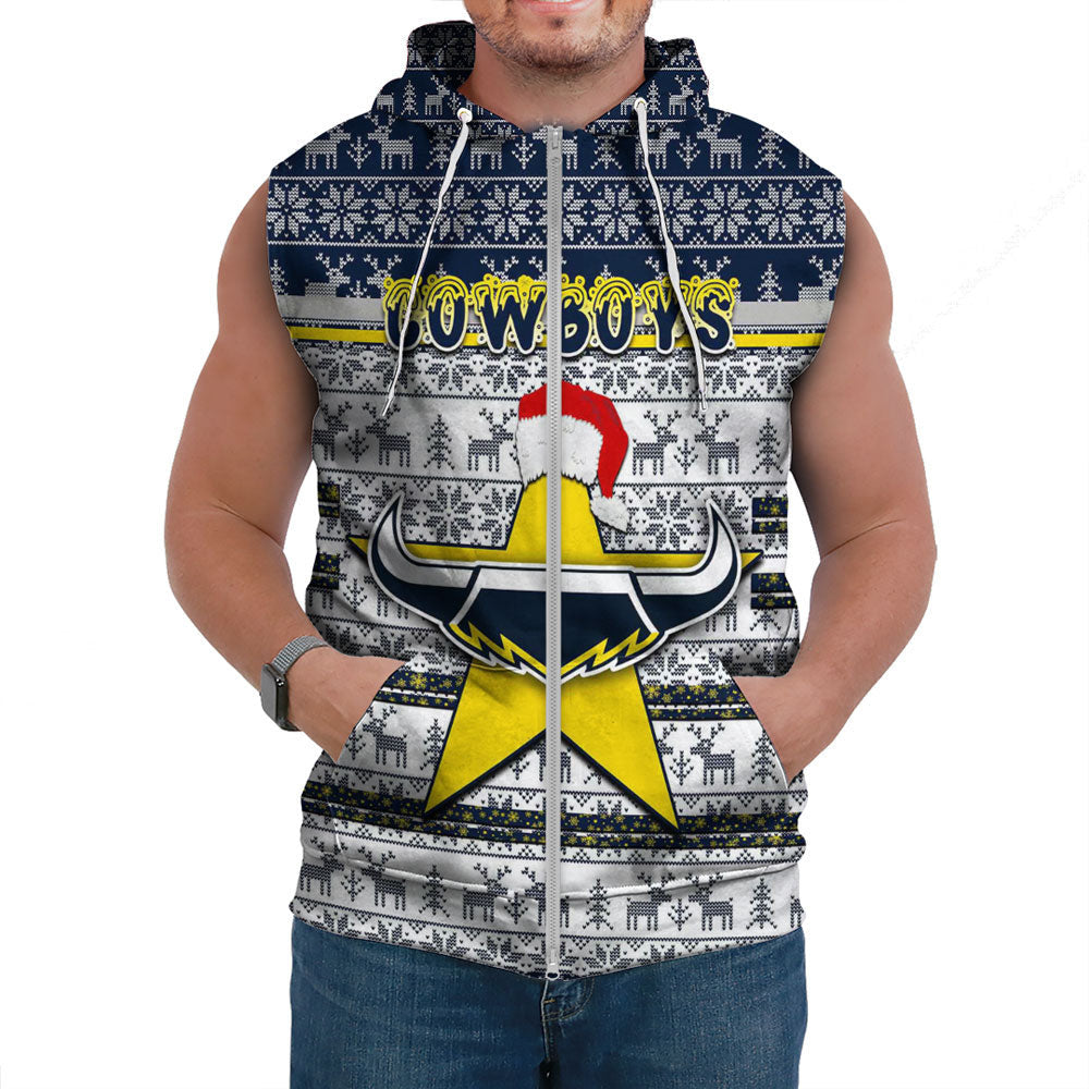 vibe-hoodie-clothing-north-queensland-cowboys-christmas-sleeveless-hoodie