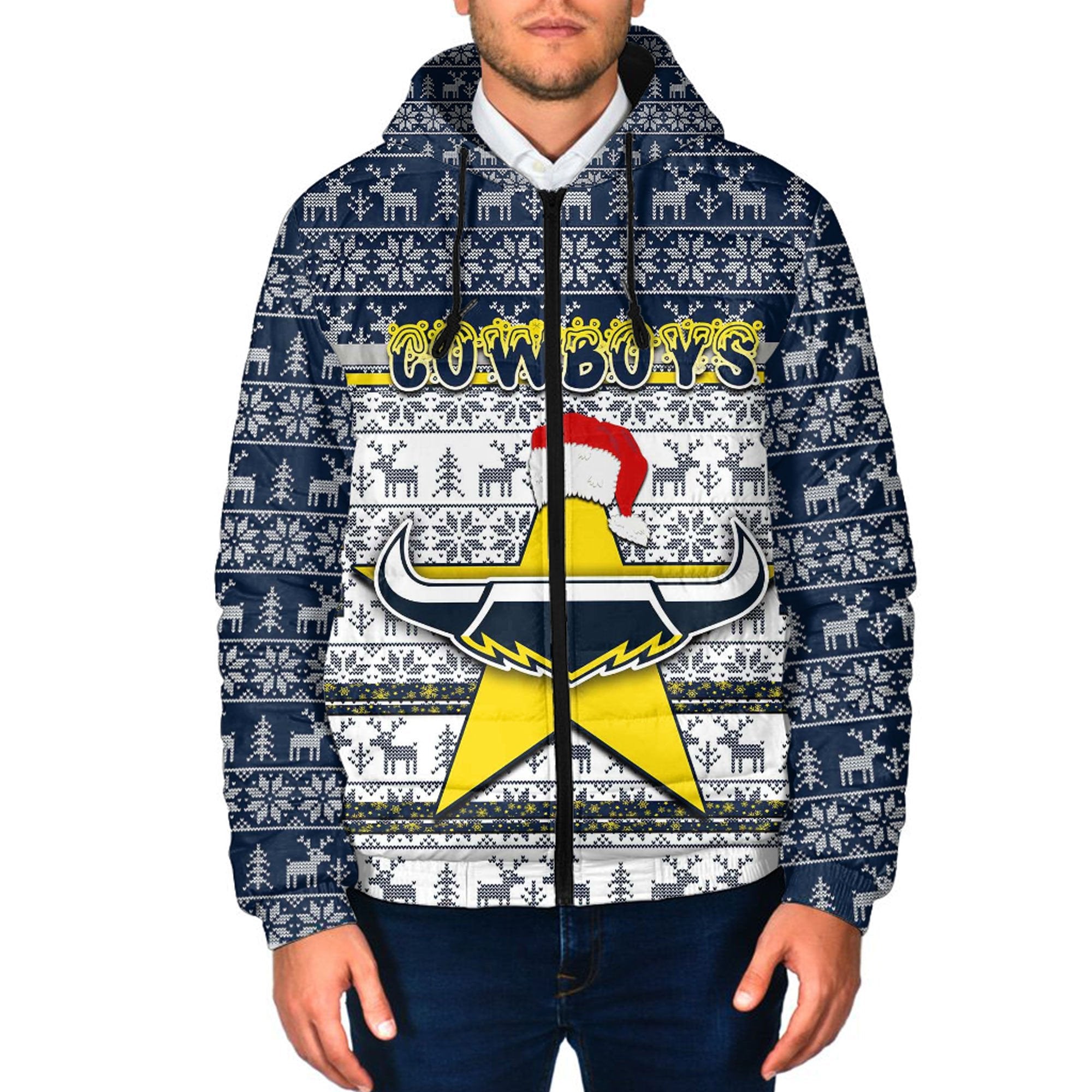 vibe-hoodie-clothing-north-queensland-cowboys-christmas-hooded-padded-jacket
