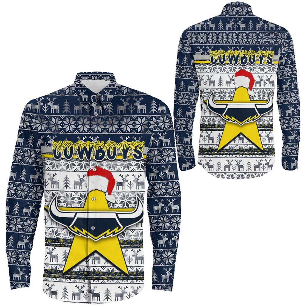 custom-vibe-hoodie-clothing-north-queensland-cowboys-aboriginal-tattoo-long-sleeve-button-shirt