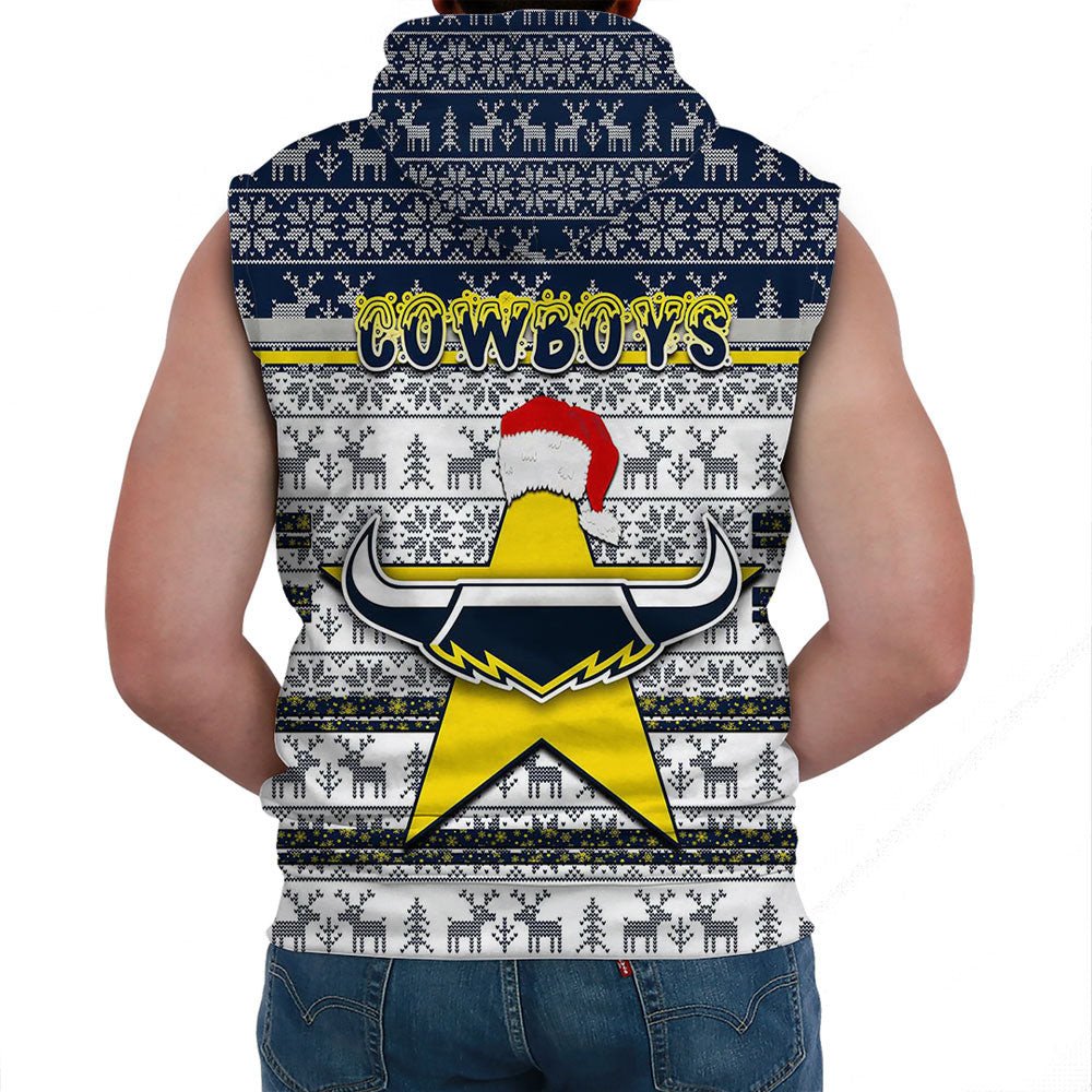 custom-vibe-hoodie-clothing-north-queensland-cowboys-aboriginal-tattoo-sleeveless-hoodie