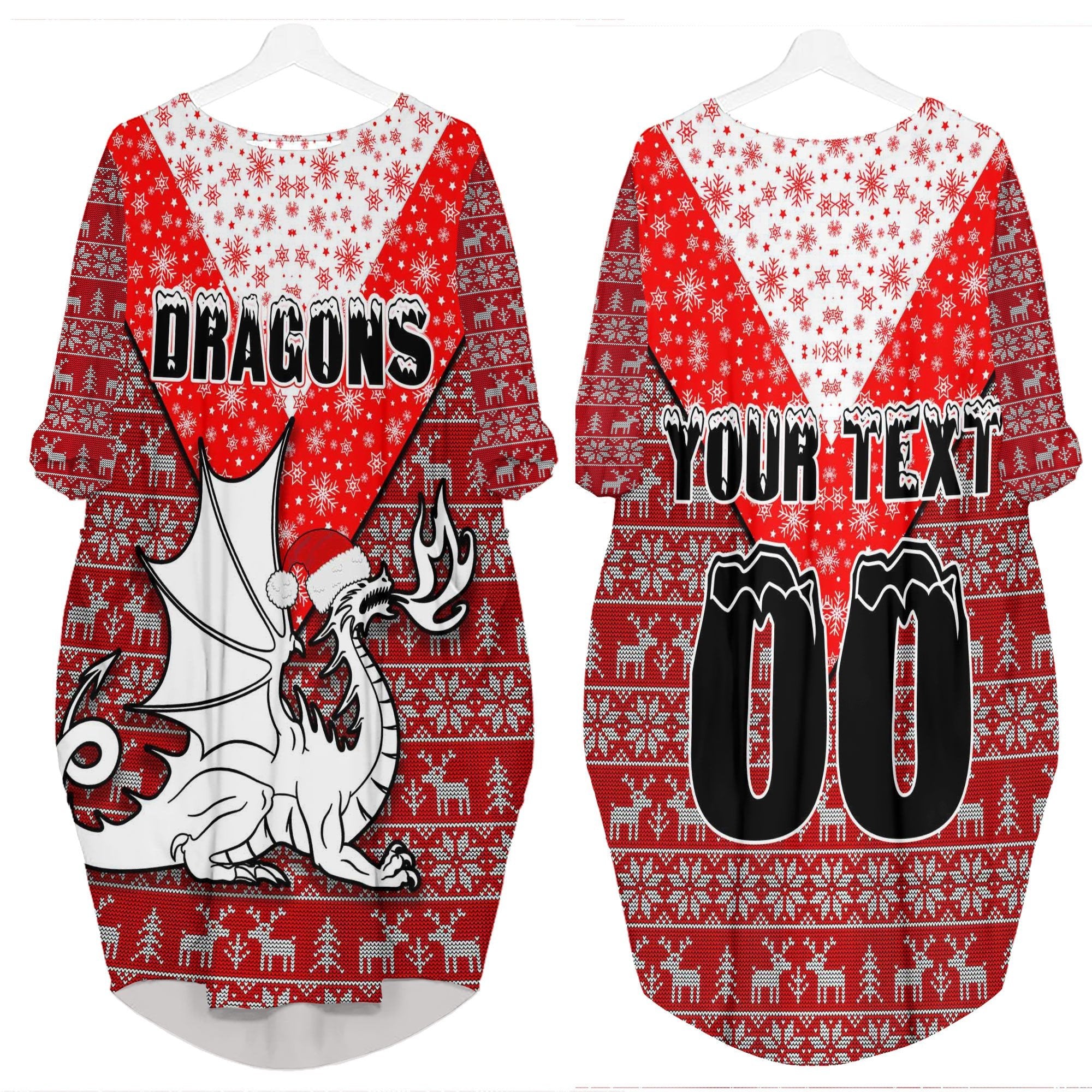 custom-vibe-hoodie-clothing-st-george-illawarra-dragons-aboriginal-tattoo-batwing-pocket-dress