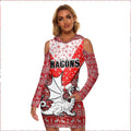 custom-vibe-hoodie-clothing-st-george-illawarra-dragons-aboriginal-tattoo-womens-tight-dress