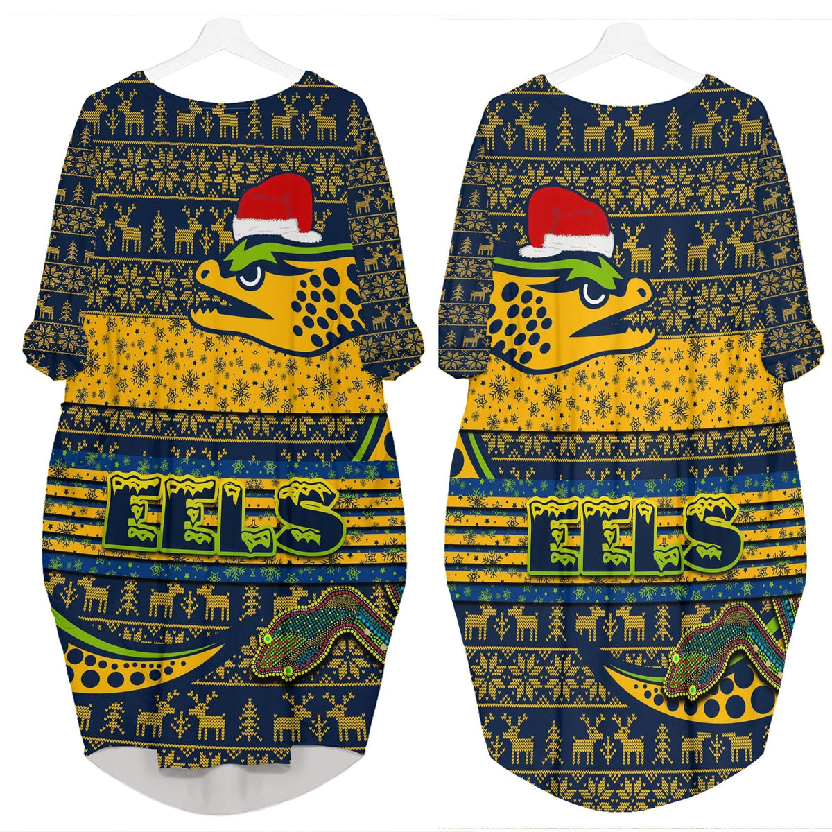 custom-vibe-hoodie-clothing-parramatta-eels-aboriginal-tattoo-batwing-pocket-dress
