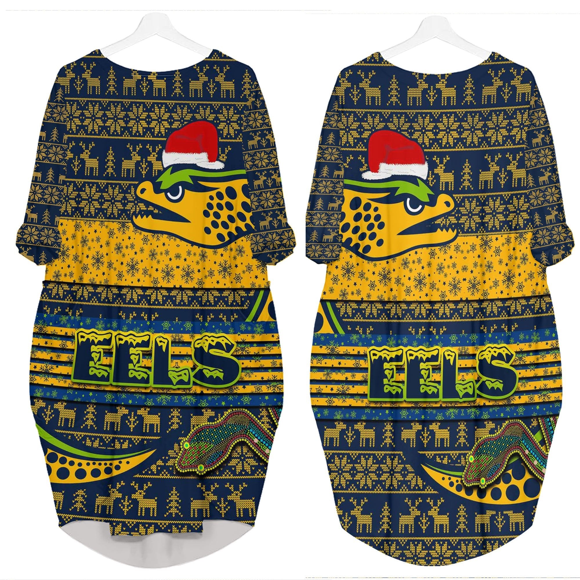 custom-vibe-hoodie-clothing-parramatta-eels-aboriginal-tattoo-batwing-pocket-dress