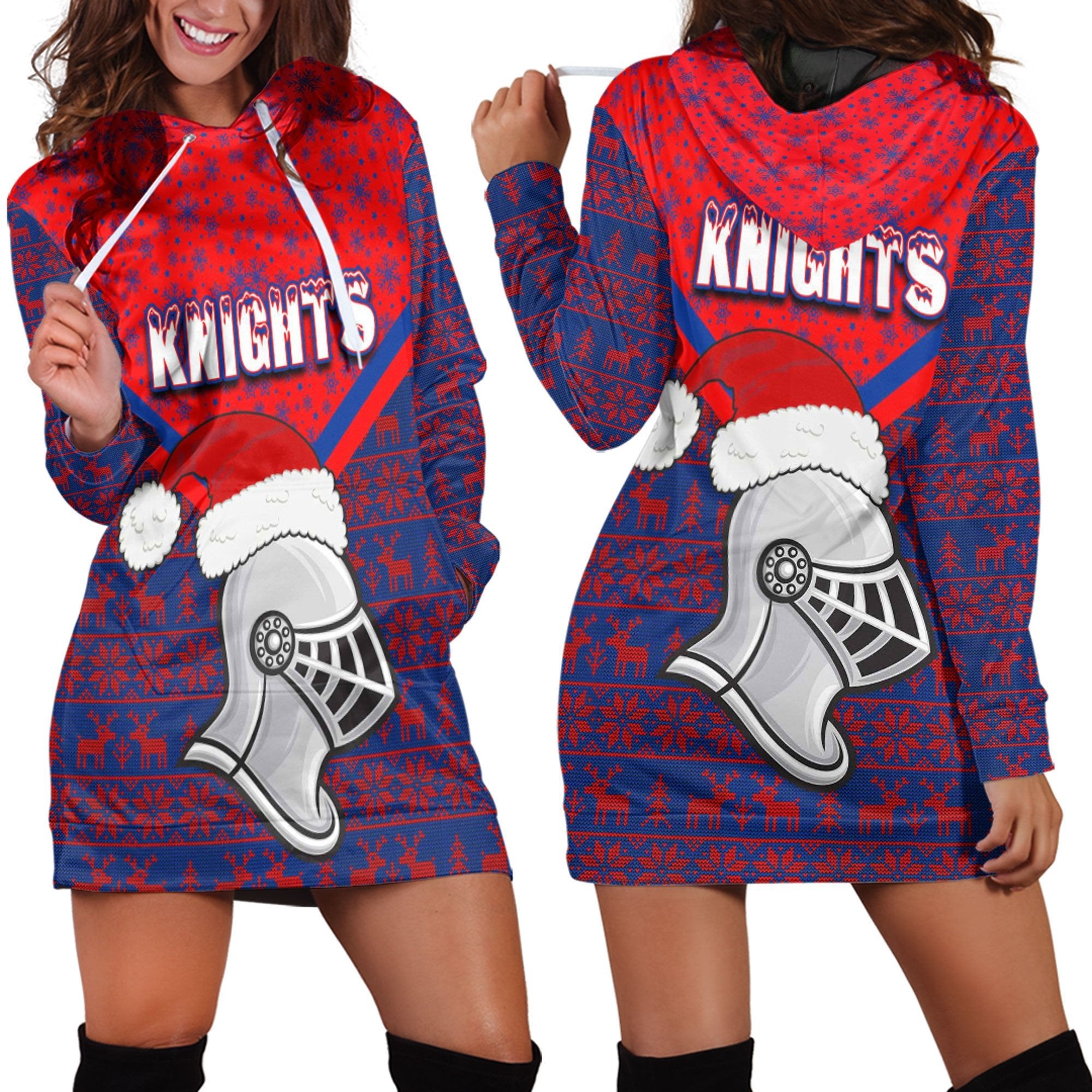 vibe-hoodie-clothing-newcastle-knights-christmas-hoodie-dress