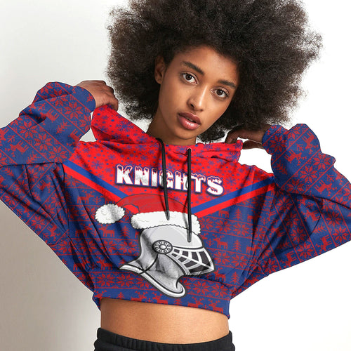 vibe-hoodie-clothing-newcastle-knights-christmas-croptop-hoodie