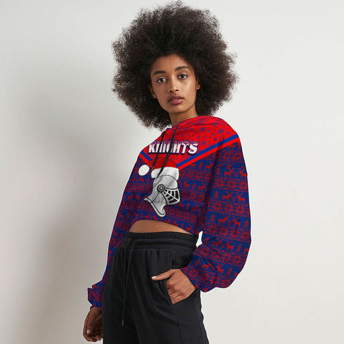 vibe-hoodie-clothing-newcastle-knights-christmas-croptop-hoodie