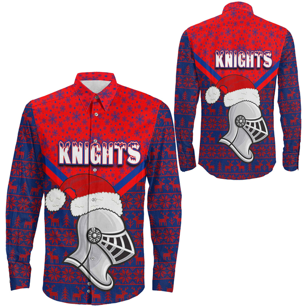 vibe-hoodie-clothing-newcastle-knights-christmas-long-sleeve-button-shirt