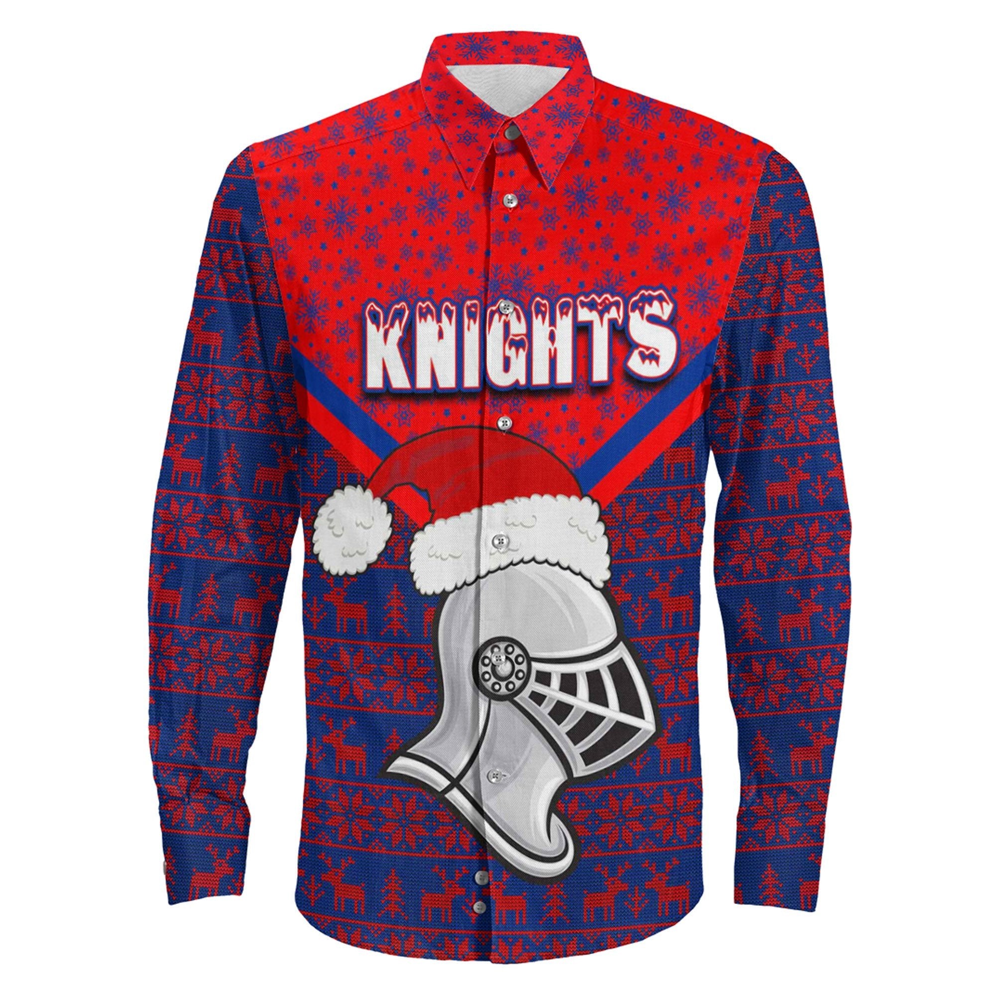 vibe-hoodie-clothing-newcastle-knights-christmas-long-sleeve-button-shirt