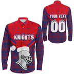 custom-vibe-hoodie-clothing-newcastle-knights-aboriginal-tattoo-long-sleeve-button-shirt