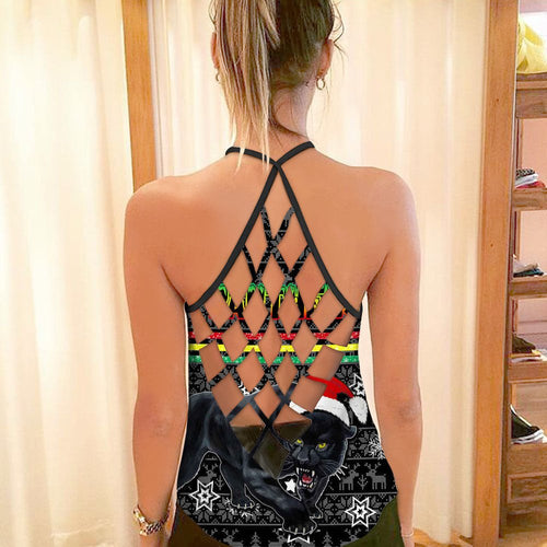 vibe-hoodie-clothing-penrith-panthers-christmas-criss-cross-tanktop