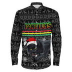 vibe-hoodie-clothing-penrith-panthers-christmas-long-sleeve-button-shirt