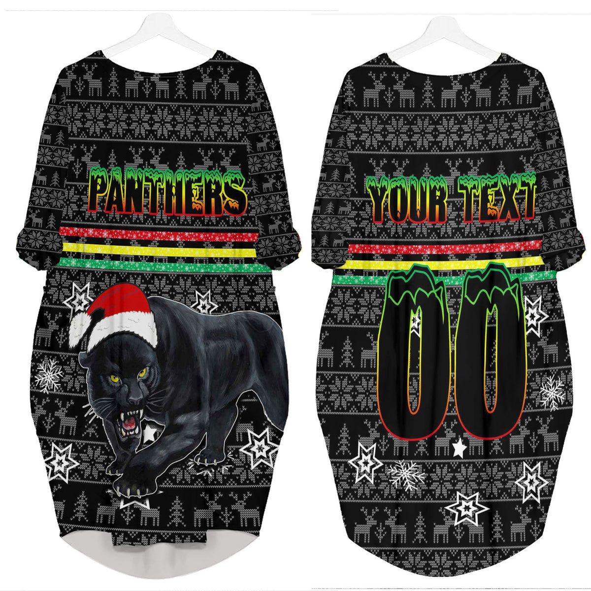 custom-vibe-hoodie-clothing-penrith-panthers-aboriginal-tattoo-batwing-pocket-dress