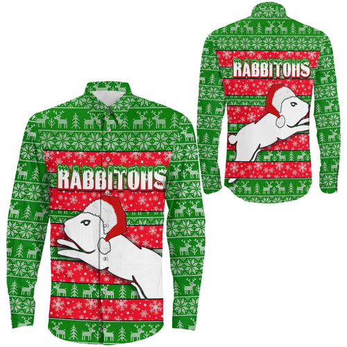 vibe-hoodie-clothing-south-sydney-rabbitohs-christmas-long-sleeve-button-shirt