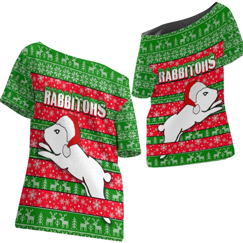 vibe-hoodie-clothing-south-sydney-rabbitohs-christmas-off-shoulder-t-shirt