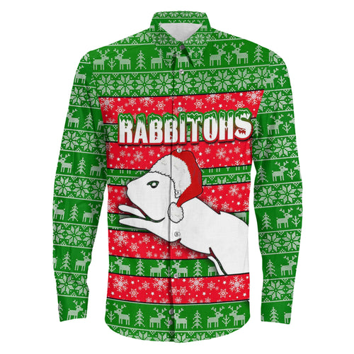 vibe-hoodie-clothing-south-sydney-rabbitohs-christmas-long-sleeve-button-shirt