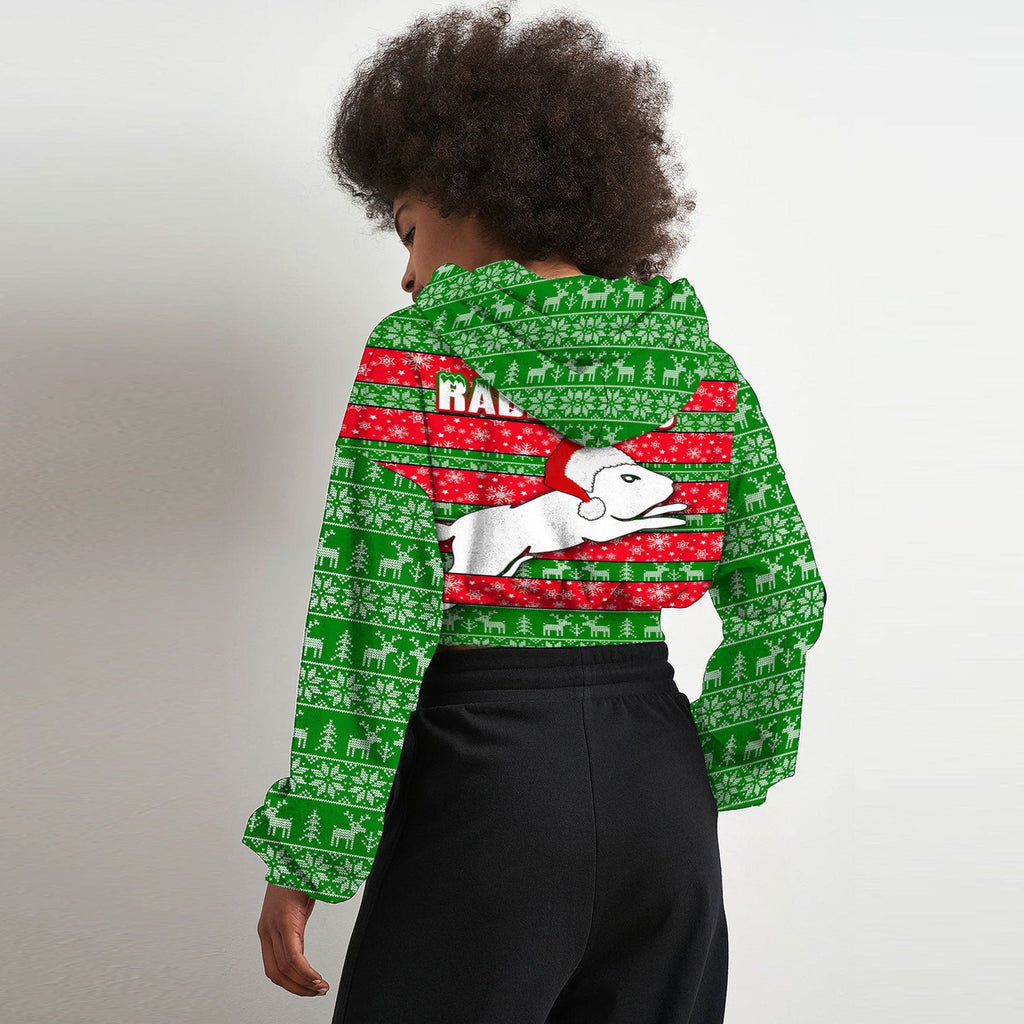 vibe-hoodie-clothing-south-sydney-rabbitohs-christmas-croptop-hoodie