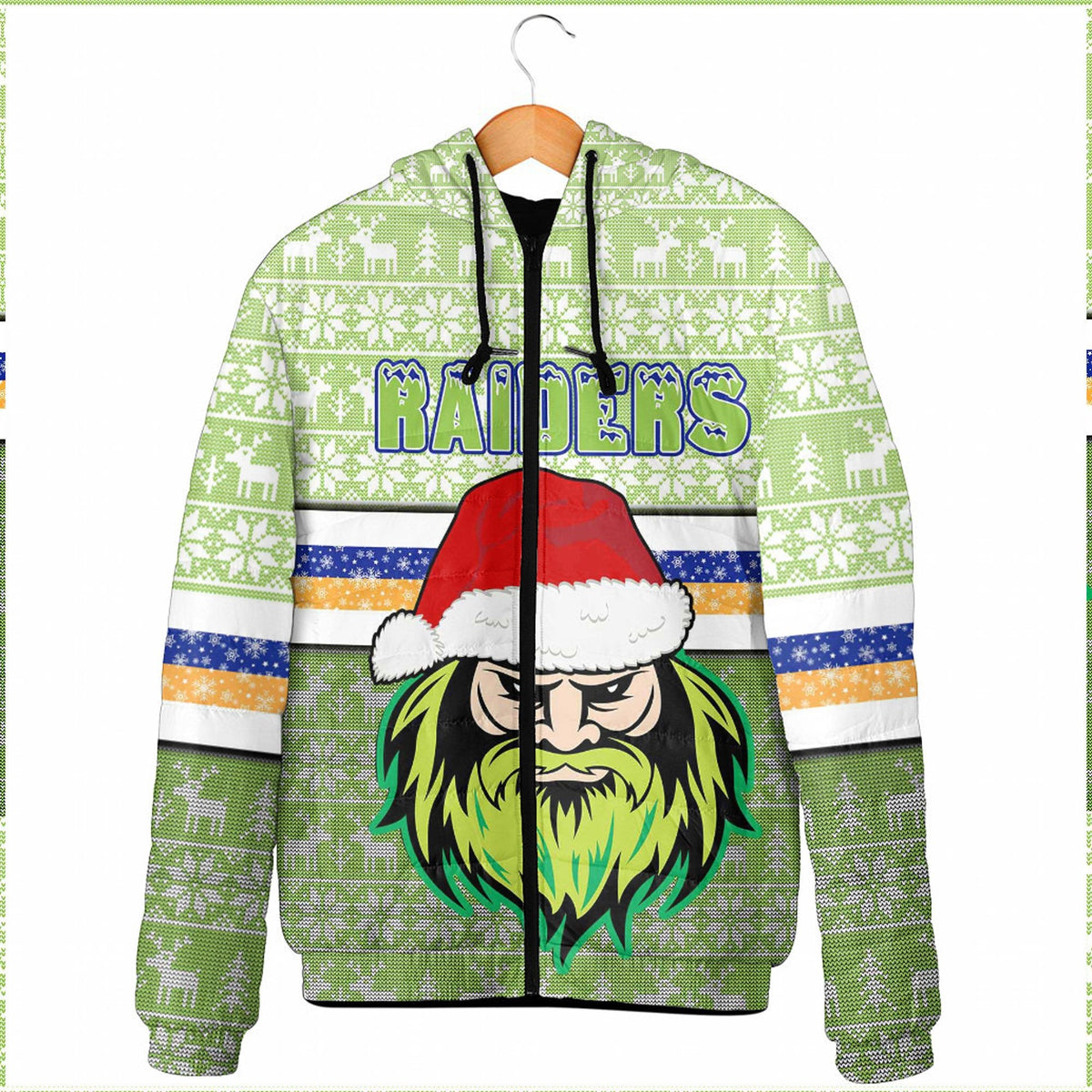 vibe-hoodie-clothing-canberra-raiders-christmas-hooded-padded-jacket