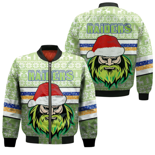 vibe-hoodie-jacket-canberra-raiders-christmas-sleeve-zip-bomber-jacket