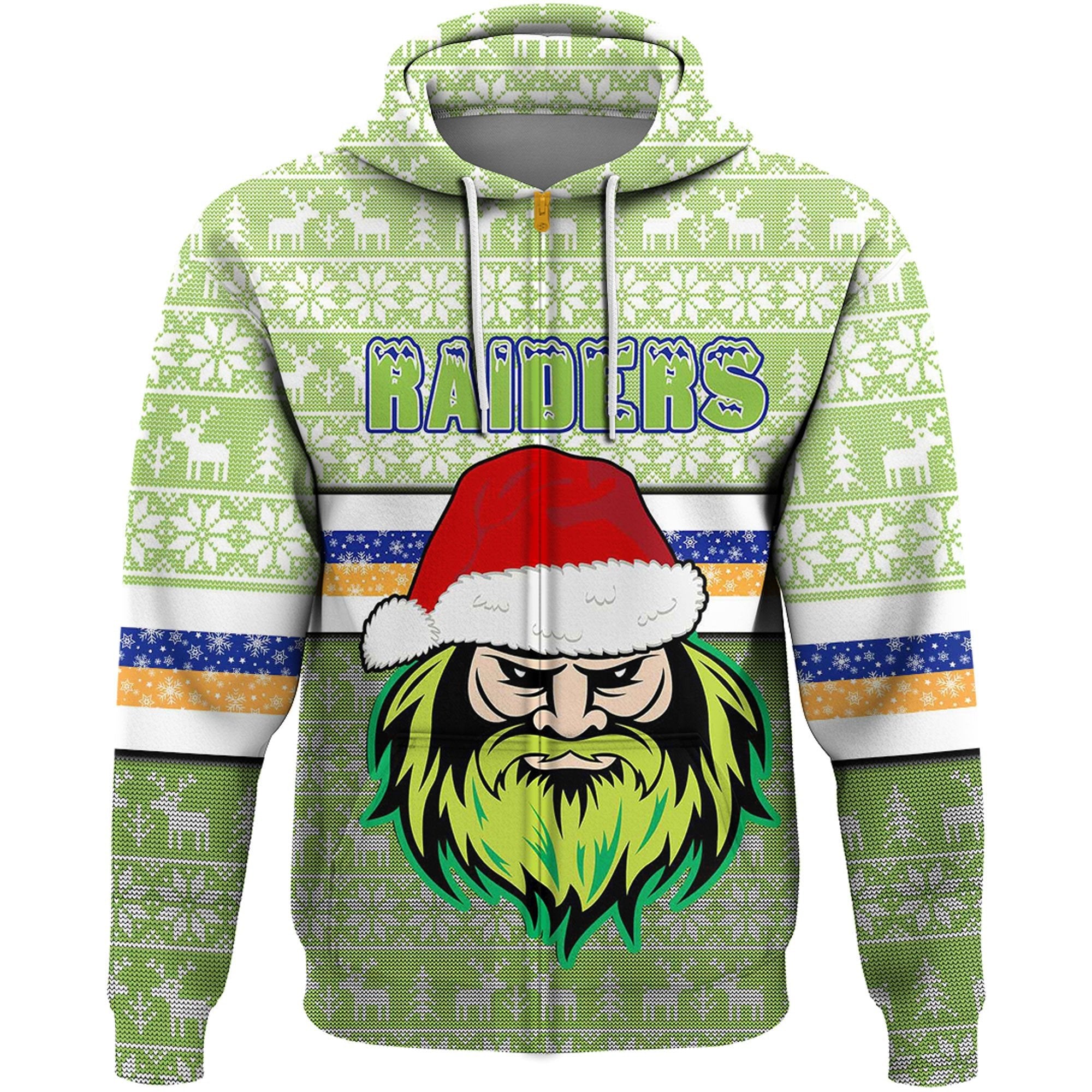 vibe-hoodie-clothing-canberra-raiders-christmas-zip-hoodie