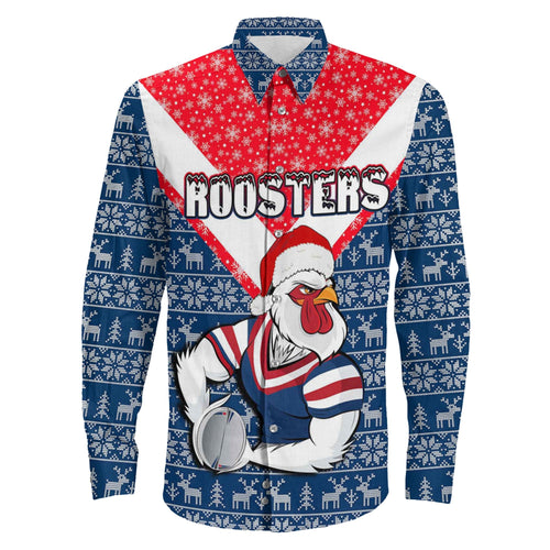vibe-hoodie-clothing-sydney-roosters-christmas-long-sleeve-button-shirt