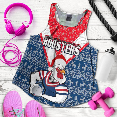 vibe-hoodie-clothing-sydney-roosters-christmas-racerback-tank