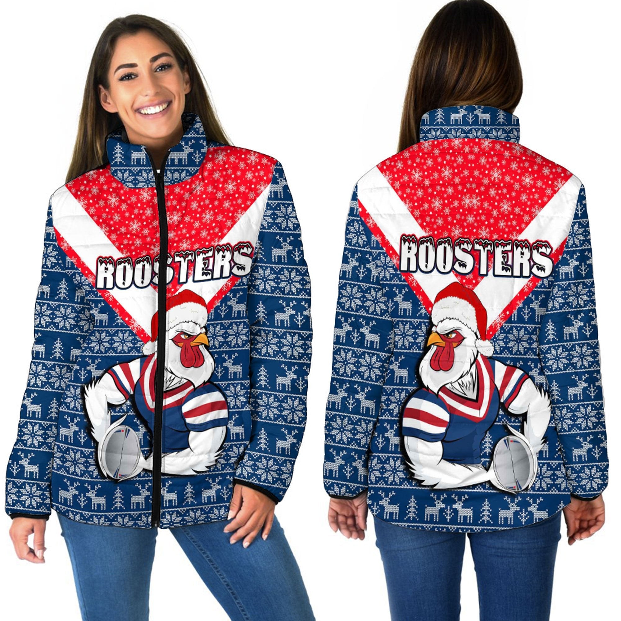 vibe-hoodie-clothing-sydney-roosters-christmas-women-padded-jacket