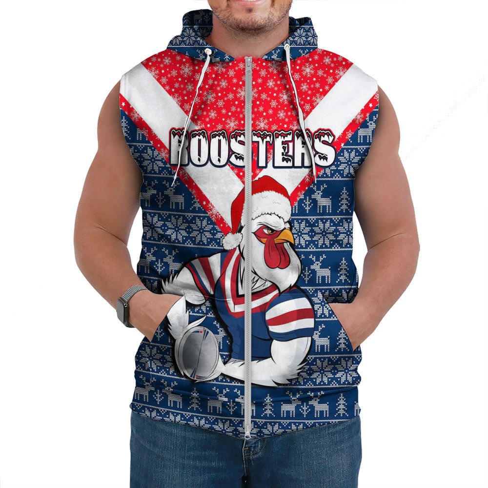 vibe-hoodie-clothing-sydney-roosters-christmas-sleeveless-hoodie