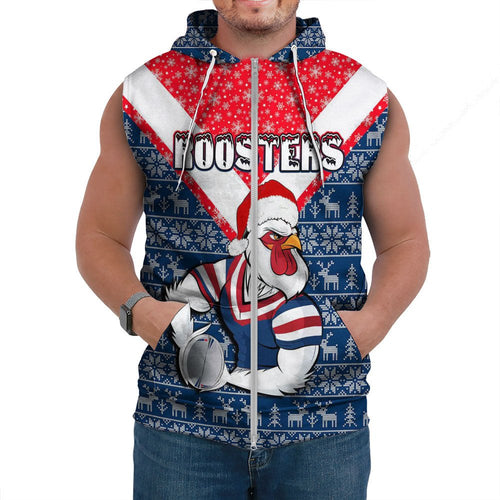 vibe-hoodie-clothing-sydney-roosters-christmas-sleeveless-hoodie