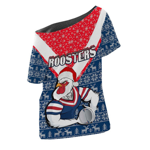 vibe-hoodie-clothing-sydney-roosters-christmas-off-shoulder-t-shirt