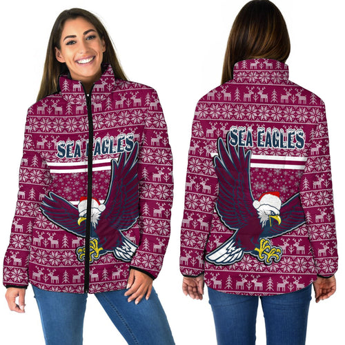 vibe-hoodie-clothing-manly-warringah-sea-eagles-christmas-women-padded-jacket