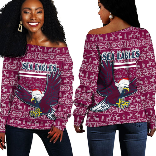 vibe-hoodie-clothing-manly-warringah-sea-eagles-christmas-off-shoulder-sweaters
