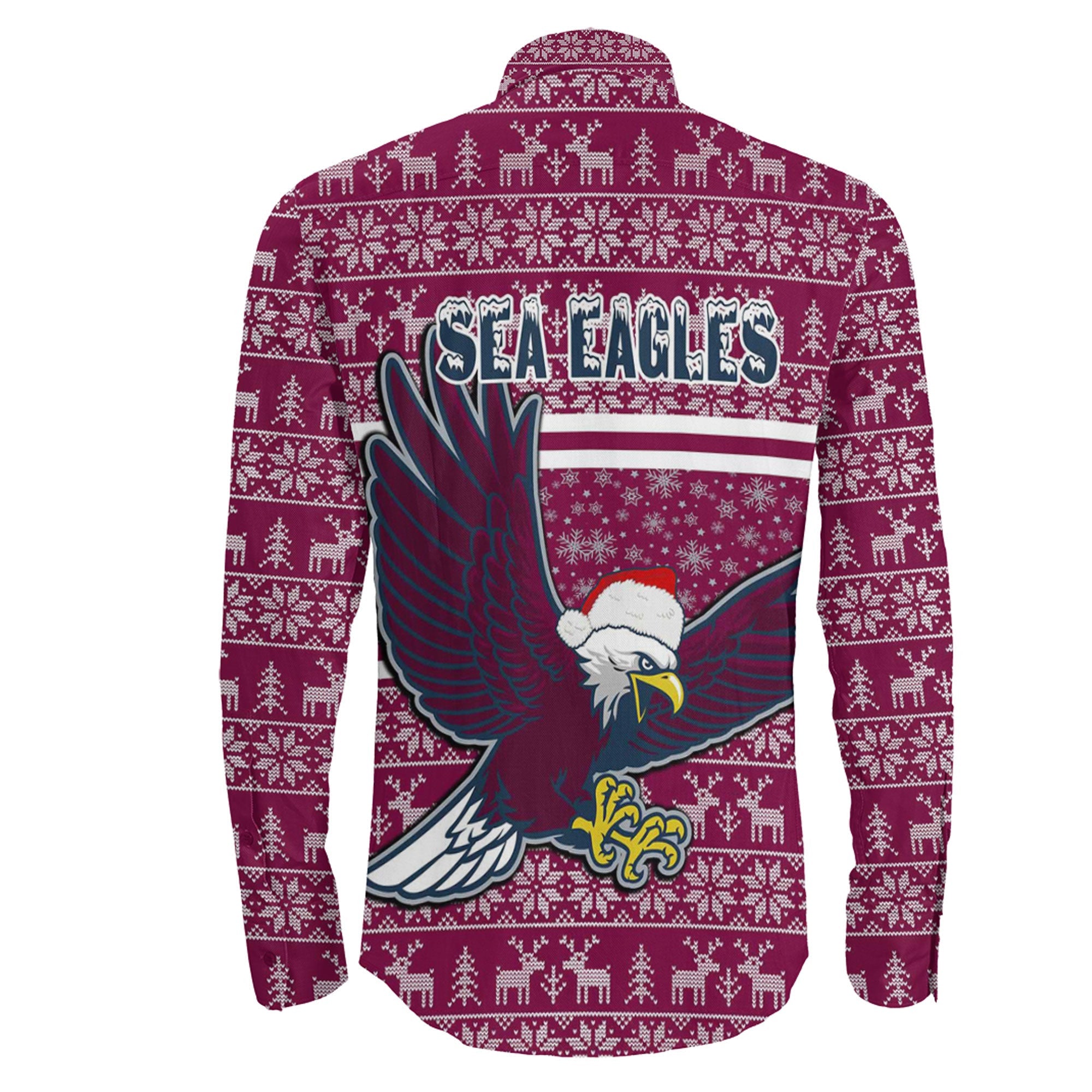 vibe-hoodie-clothing-manly-warringah-sea-eagles-christmas-long-sleeve-button-shirt