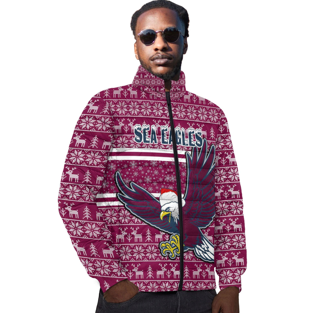 custom-vibe-hoodie-clothing-manly-warringah-sea-eagles-aboriginal-tattoo-padded-jacket