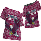 vibe-hoodie-clothing-manly-warringah-sea-eagles-christmas-off-shoulder-t-shirt