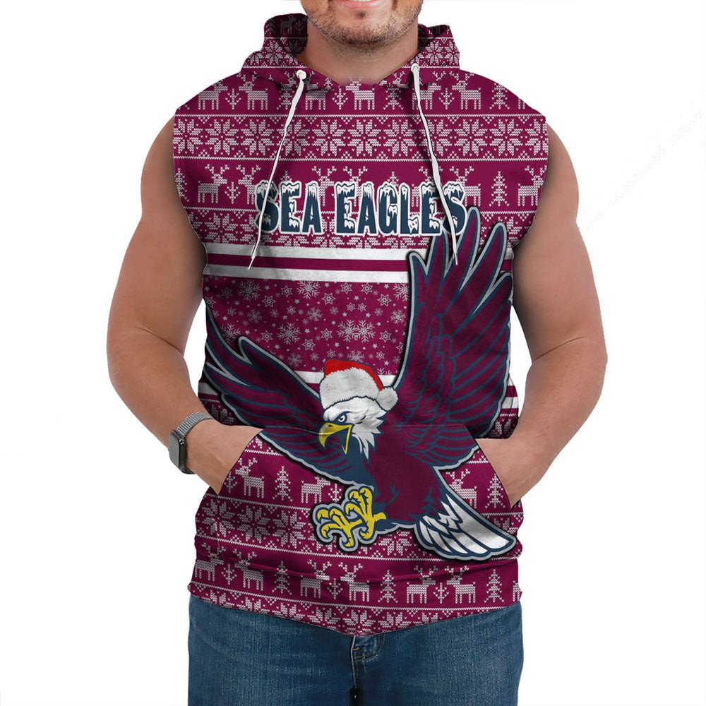 vibe-hoodie-clothing-manly-warringah-sea-eagles-christmas-sleeveless-hoodie