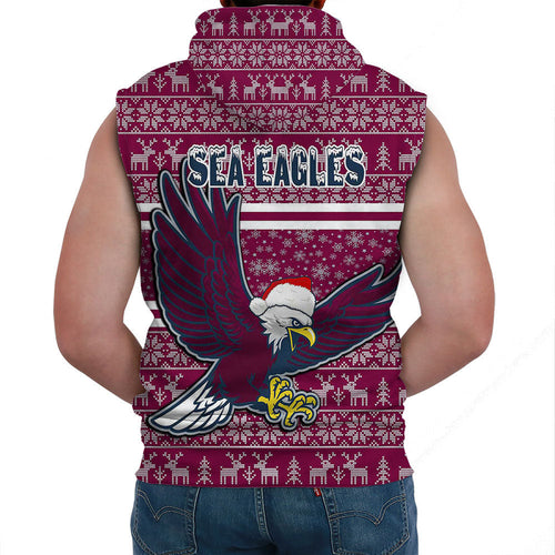 vibe-hoodie-clothing-manly-warringah-sea-eagles-christmas-sleeveless-hoodie